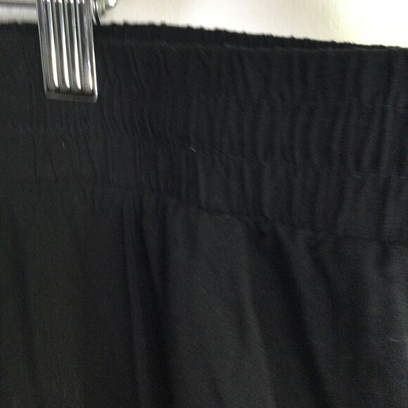 Torrid Womens Wide-Leg Pull-On Tall Pants Drawstring Waist Black Size 3X Tall - Picture 9 of 16